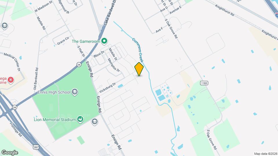 707 Odlozil Ln Mapa y Detalles de la Ubicación