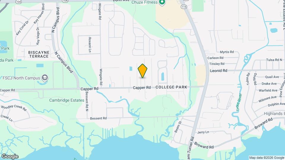 10640 Arnez Rd Map and Location Details