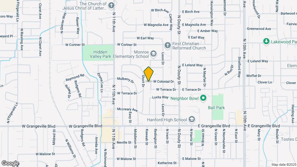 261 W Terrace Dr Map and Location Details