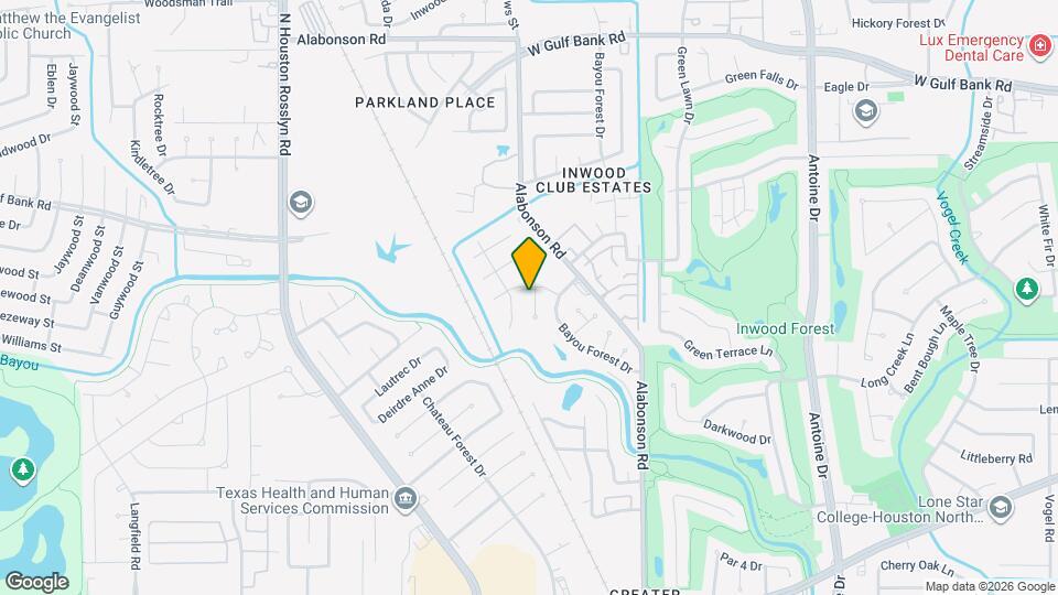 7215 Ridge Oak Dr Map and Location Details