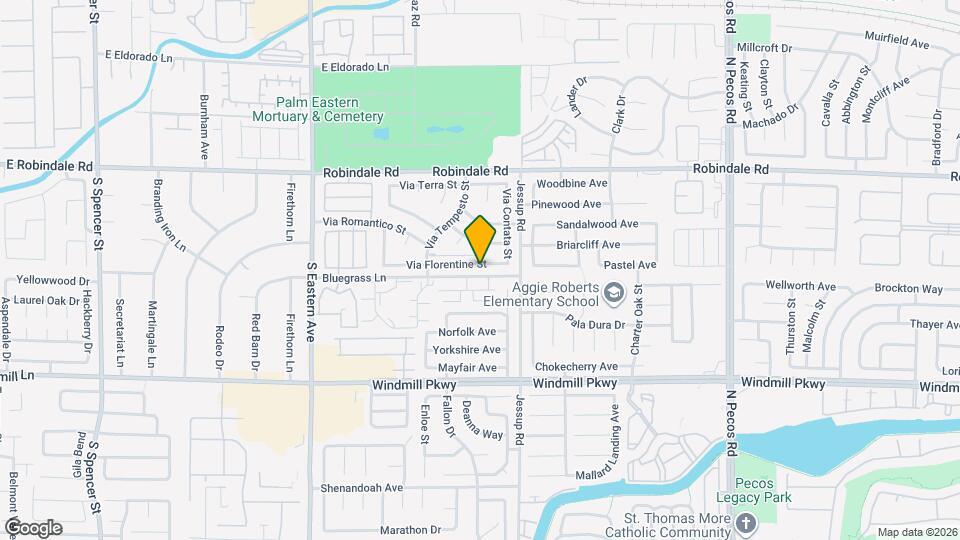 2813 Via Florentine St Map and Location Details