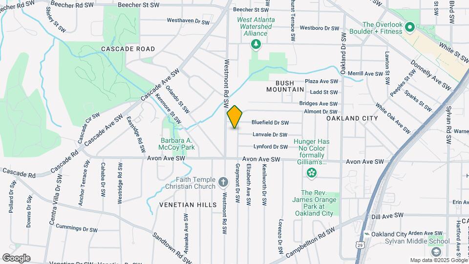 1129 Graymont Dr SW Map and Location Details