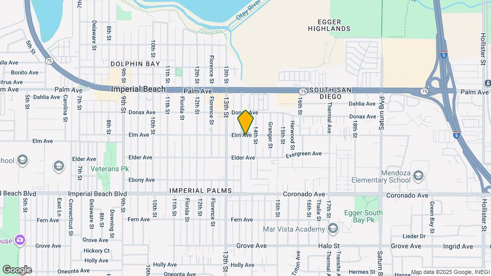1357 Elm Ave Map and Location Details