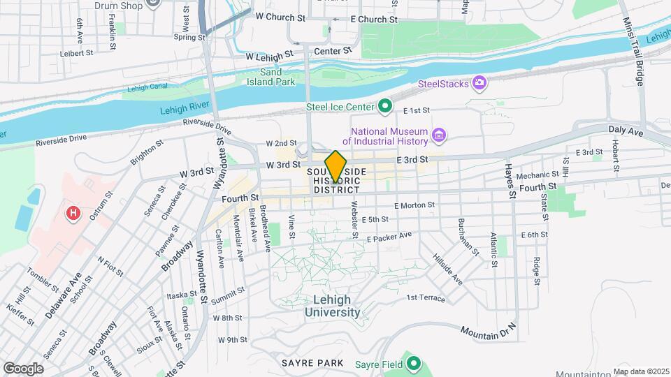 Brinker Lofts Mapa y Detalles de la Ubicación