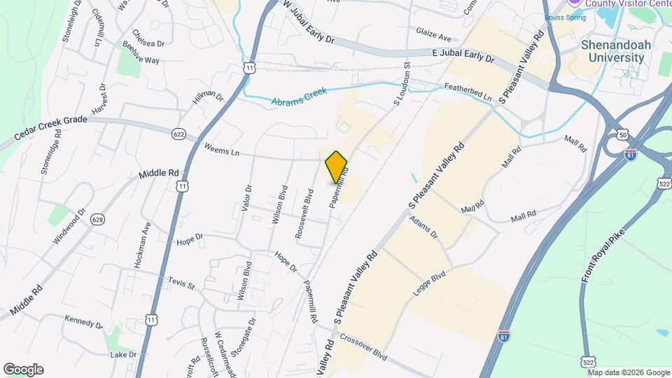 2251 Papermill Rd Map and Location Details