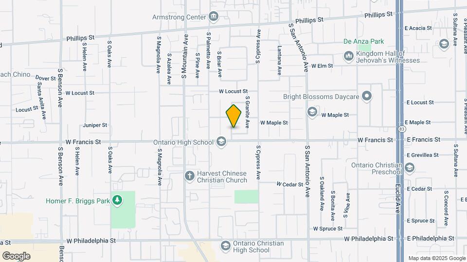 862 W Ashland St Map and Location Details