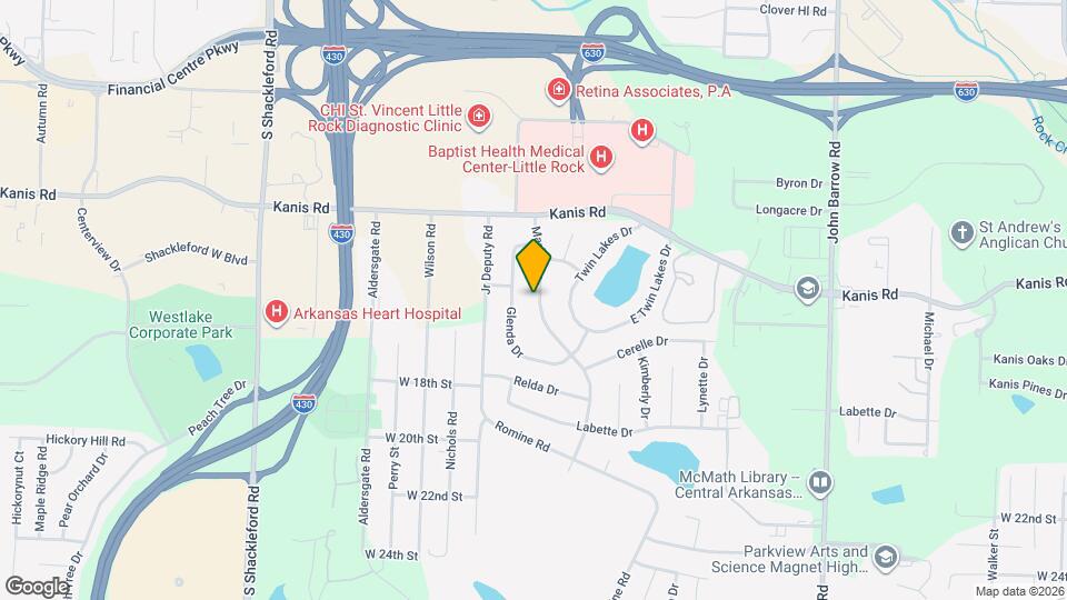 1420 Marlyn Dr Map and Location Details