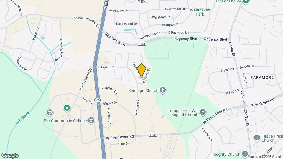 3952 Sedona Dr Map and Location Details