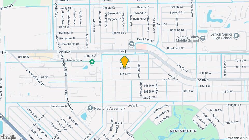 5231 6th St W Map and Location Details