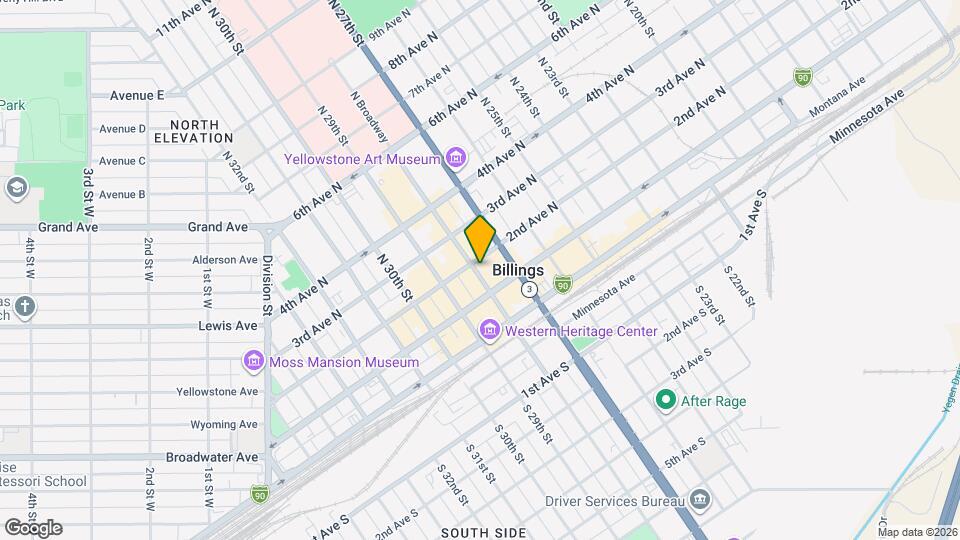 119 1/2 N Broadway Map and Location Details