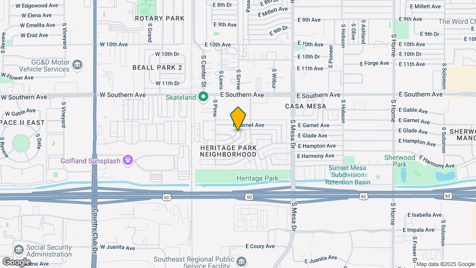 162 E Grove Ave Map and Location Details