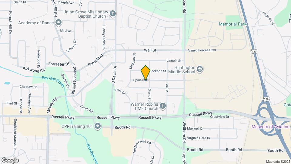 303 Sparta St Map and Location Details