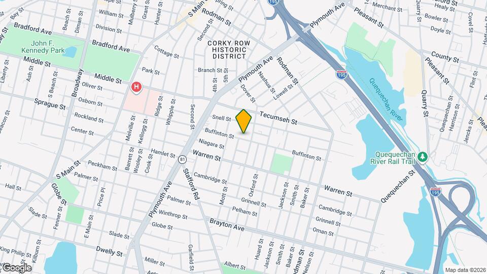 194 Buffinton St Map and Location Details