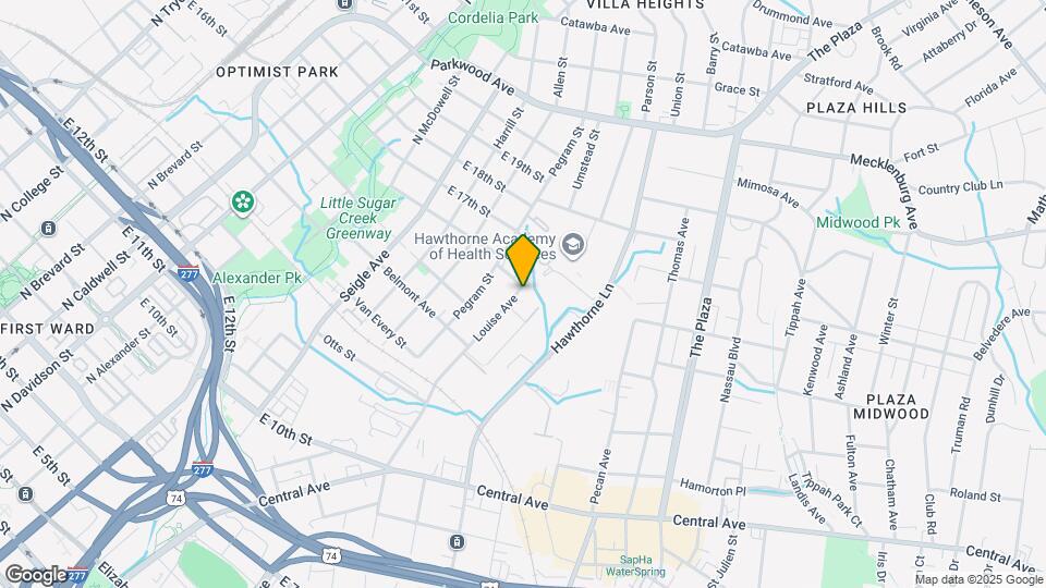 1240 Louise Ave Map and Location Details