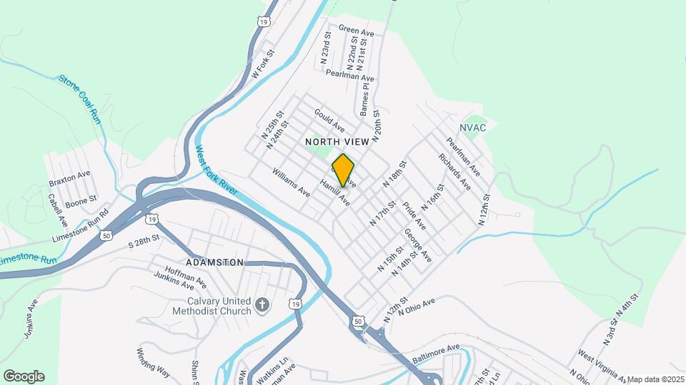 1916 Hamill Ave Map and Location Details