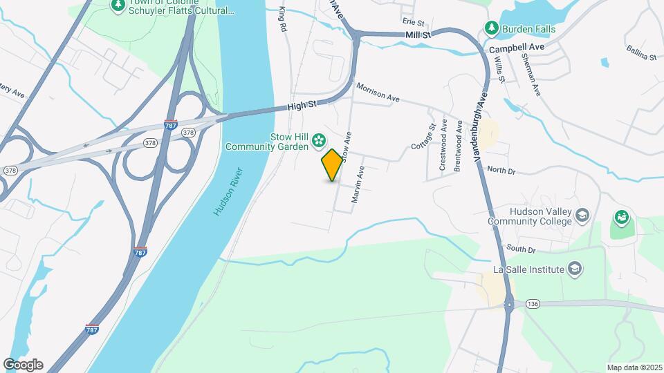 233 Stow Ave Map and Location Details