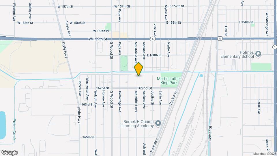 16125 Marshfield Ave Map and Location Details