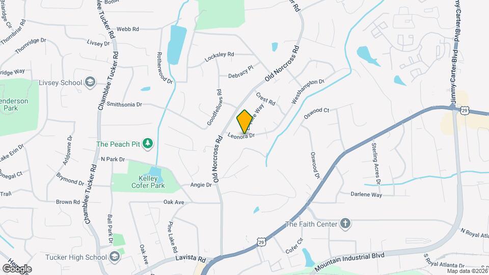 4469 Leonora Dr Map and Location Details