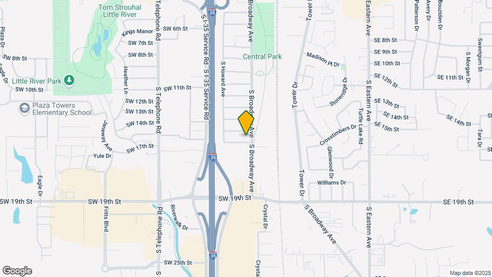 105 SW 16th St Map and Location Details