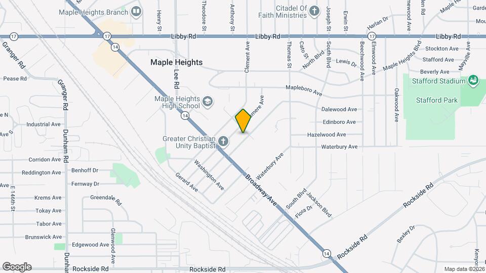 5562 Dalewood Ave Map and Location Details