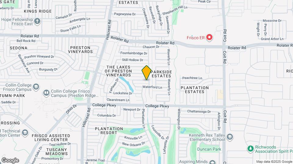 11521 Blanchard Dr Map and Location Details