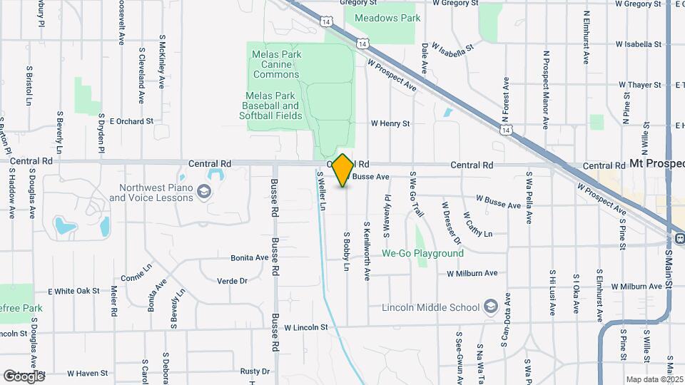 106 S Bobby Ln Map and Location Details