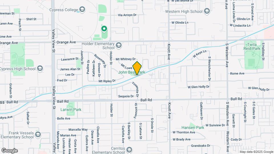 3701 W Savanna St Map and Location Details