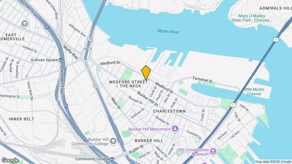 43 Belmont St Map and Location Details