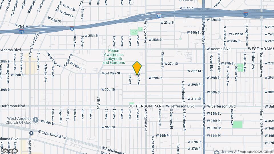 2811 2nd Ave Map and Location Details