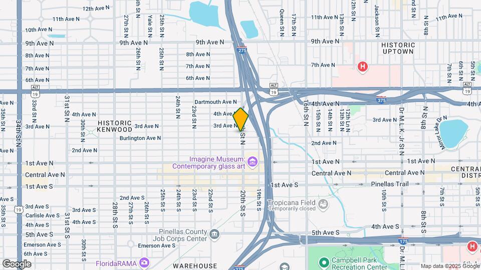 2001 1st Ave N Map and Location Details
