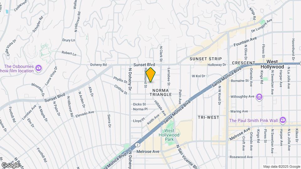 937 Hilldale Ave Map and Location Details