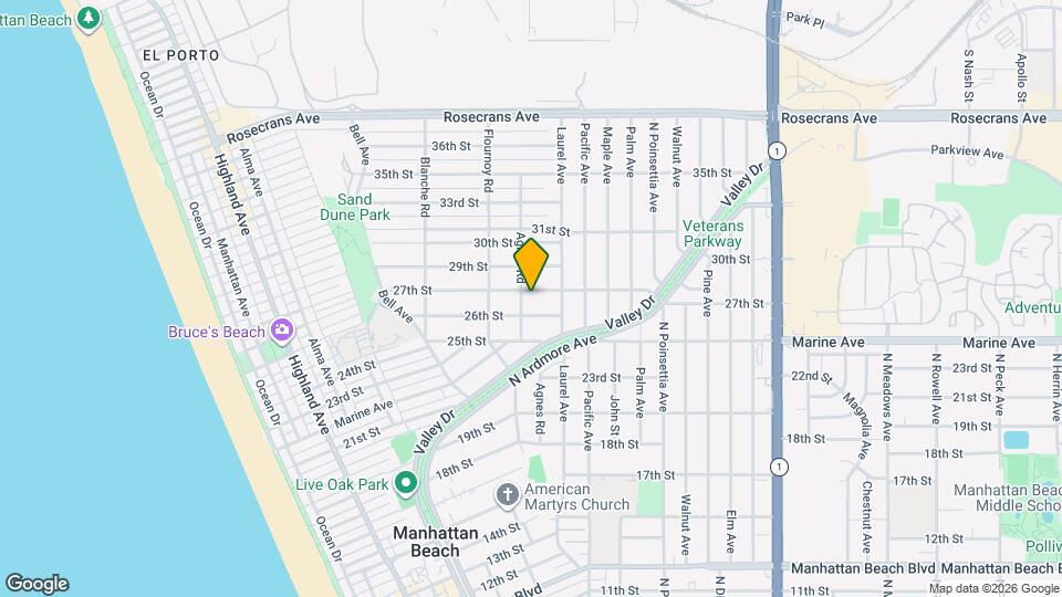 746 27th St Map and Location Details