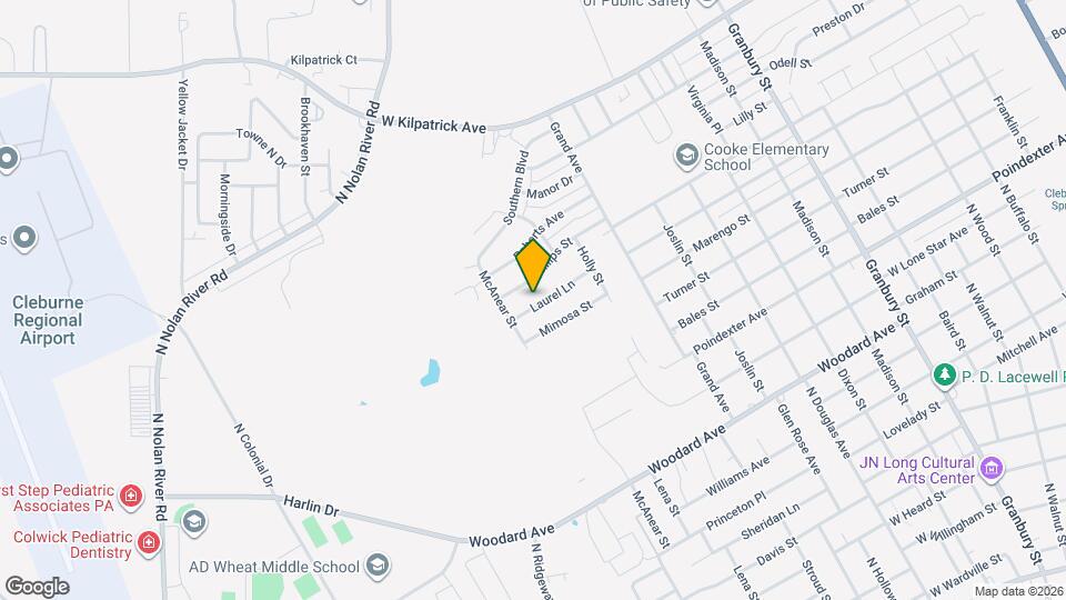 1422 Laurel Ln Map and Location Details