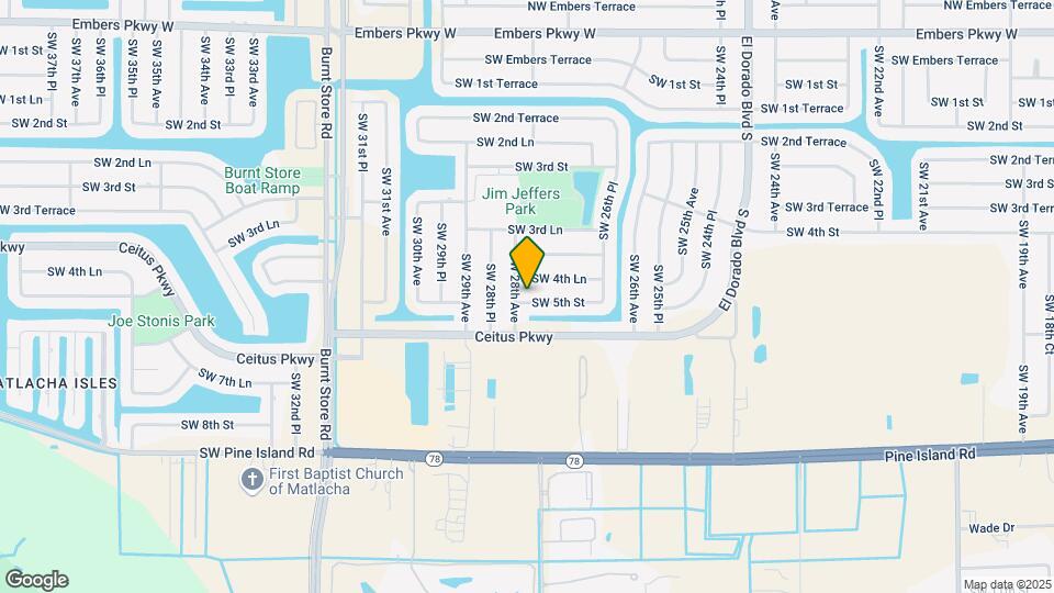 2725 SW 5th St Map and Location Details