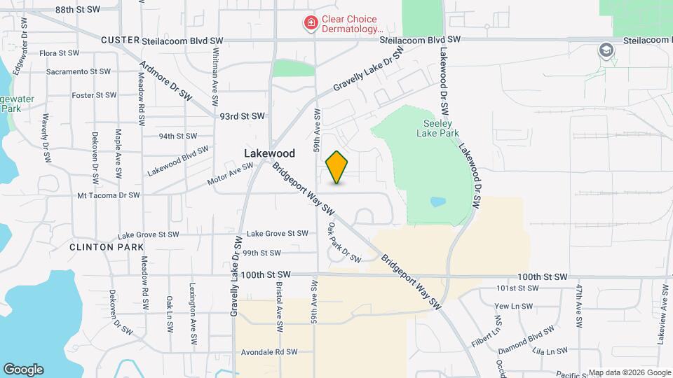 5805-5807-5807 Mt Tacoma Dr SW Map and Location Details