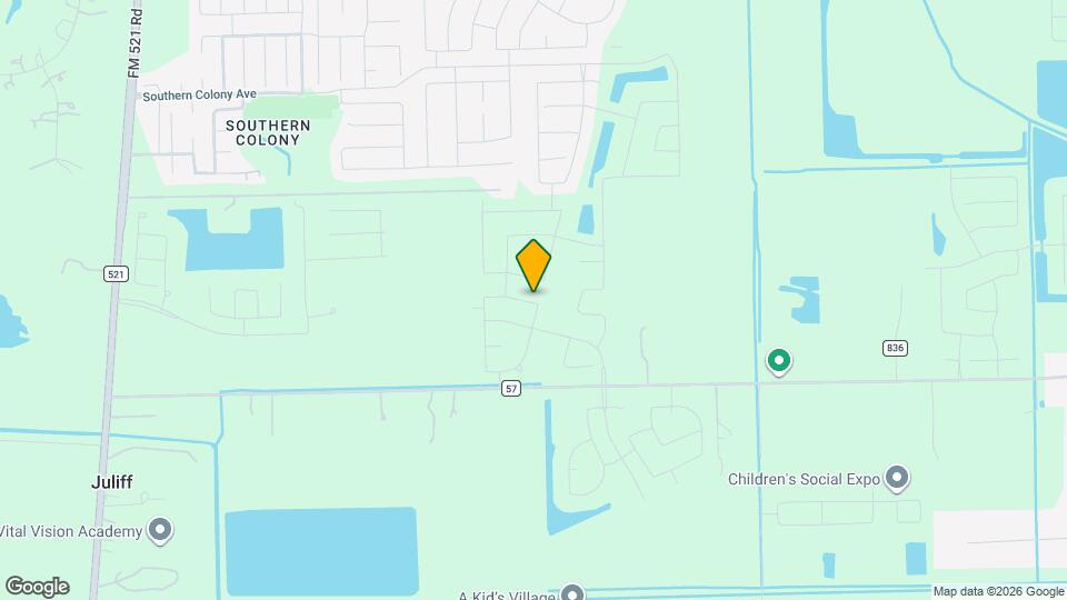 1107 Fringed Bluestar Dr Map and Location Details