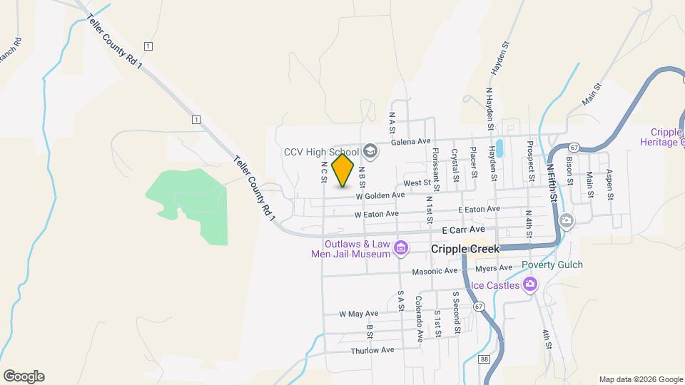 325 W Golden Ave Map and Location Details