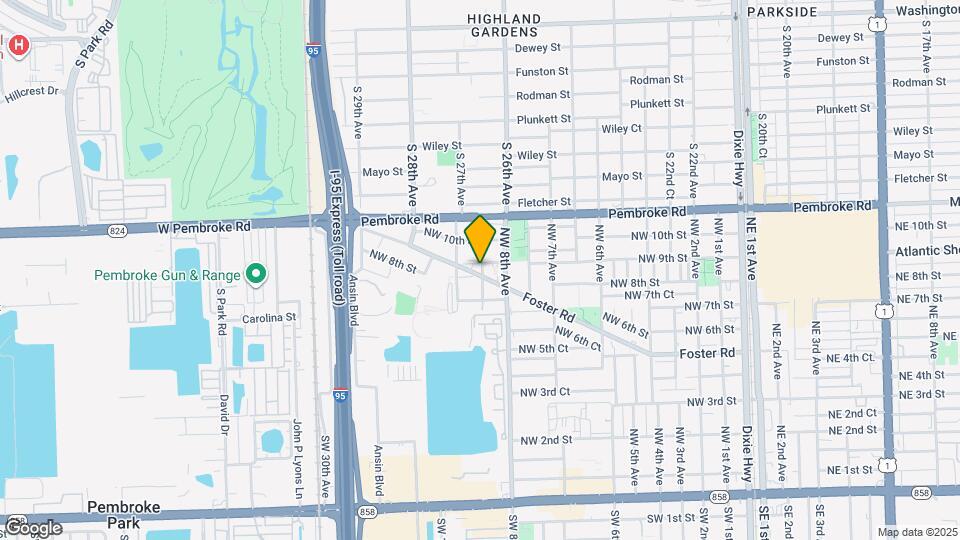 815 Foster Rd Map and Location Details