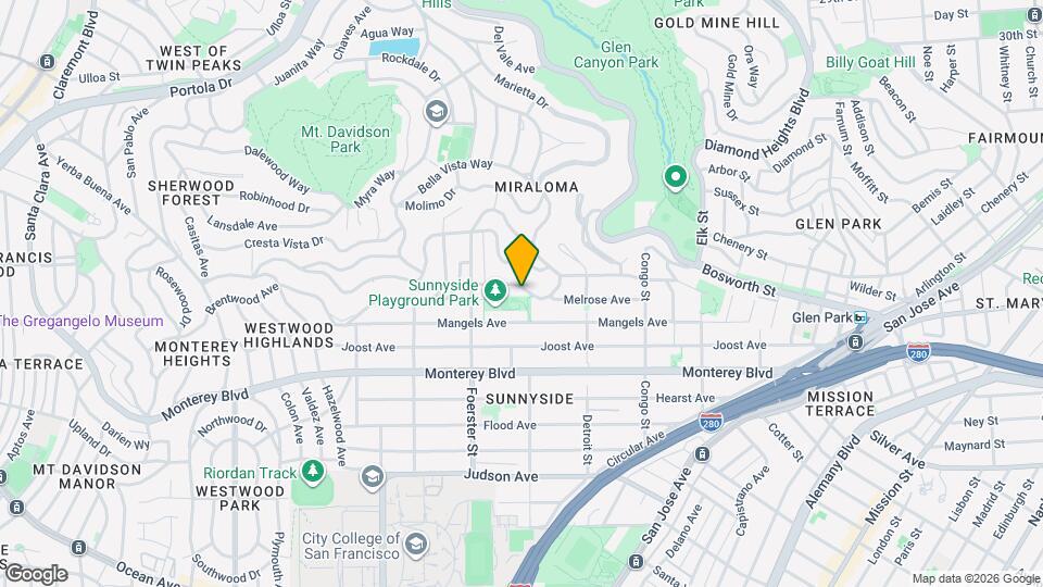 919 Teresita Blvd Mapa y Detalles de la Ubicación