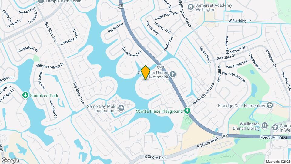 12621 Westhampton Cir Map and Location Details