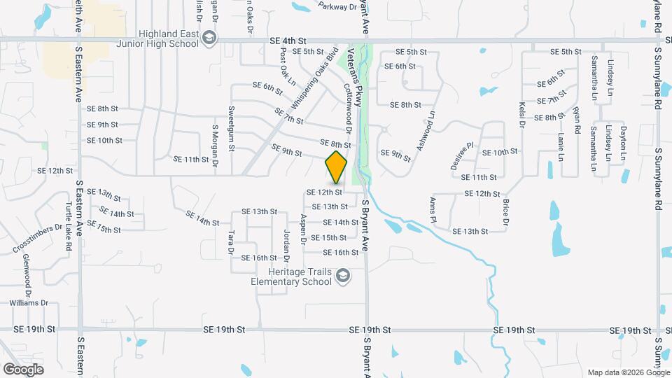 1809 SE 12th St Map and Location Details