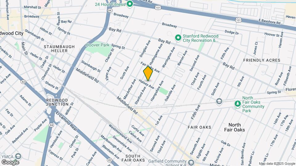 610 Stanford Ave Map and Location Details