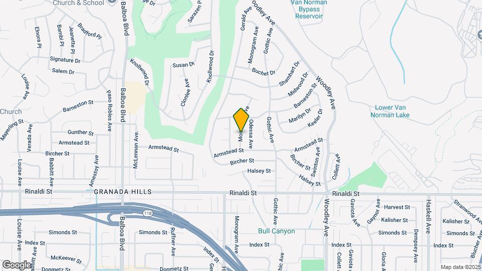 11704 Monogram Ave Map and Location Details
