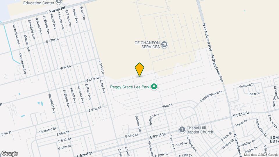 1710 Wrigley Dr Map and Location Details