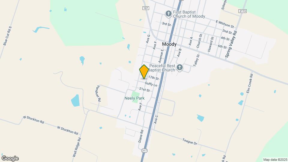 1004 Ave F Map and Location Details