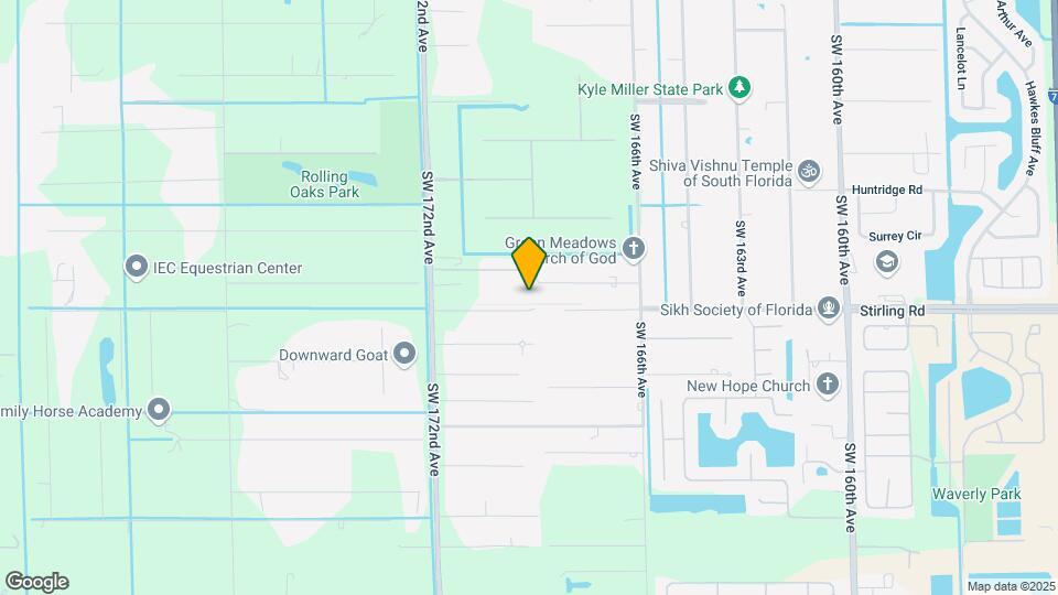 16900 SW 59th Ct Map and Location Details