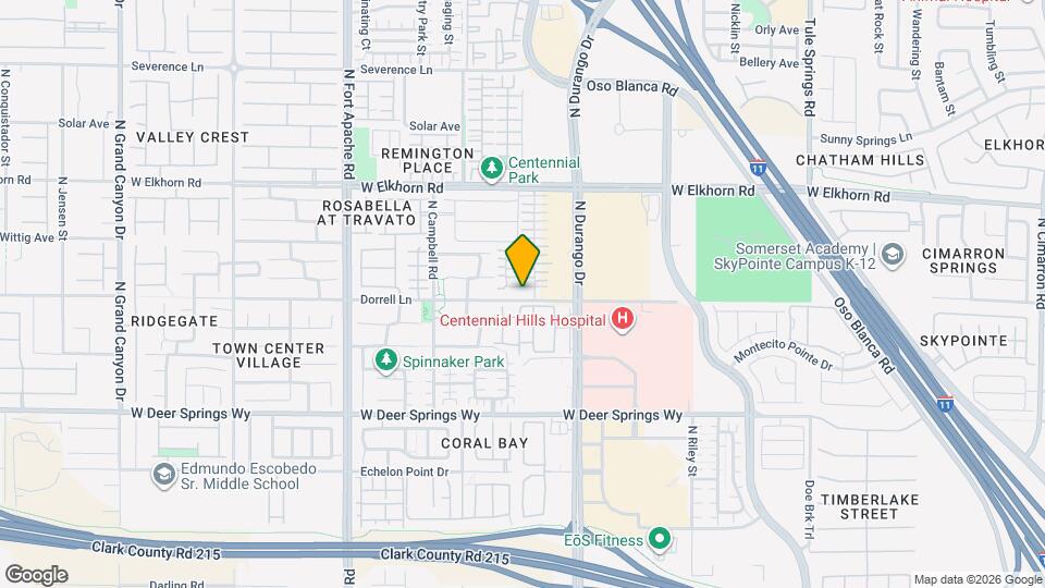 8940 W Dorrell Ln Map and Location Details