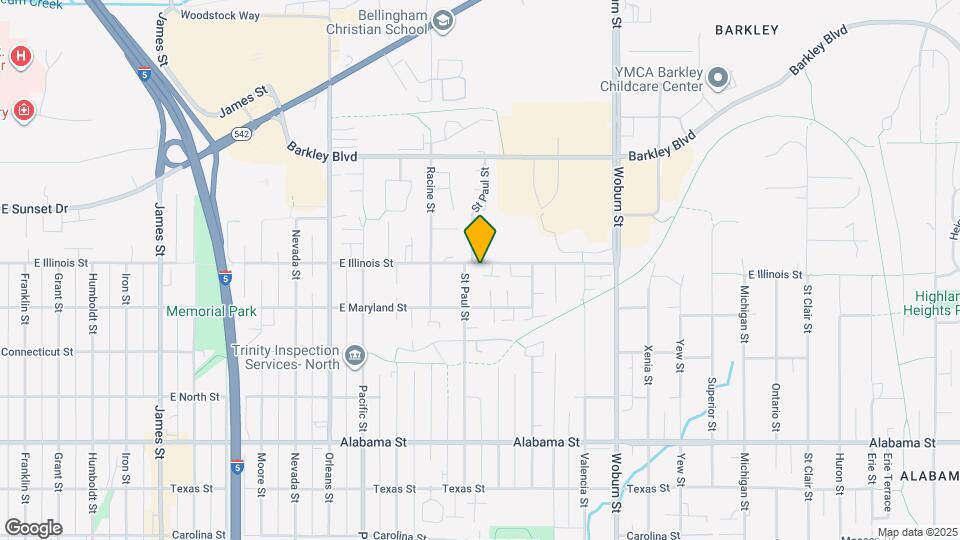 1706 E Illinois St Map and Location Details