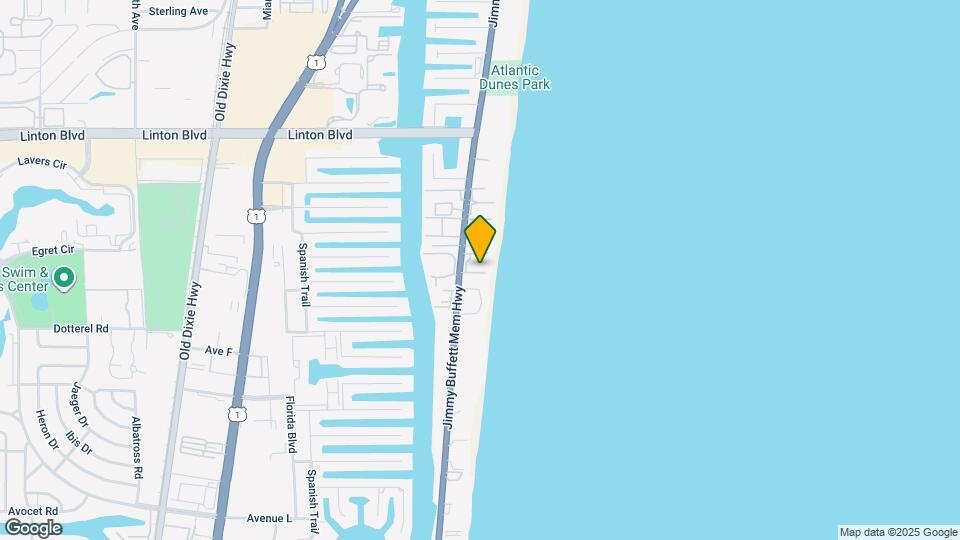 2103 S Ocean Blvd Map and Location Details