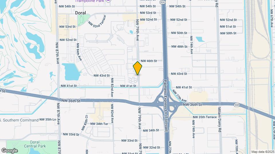 4240 NW 79th Ave Map and Location Details